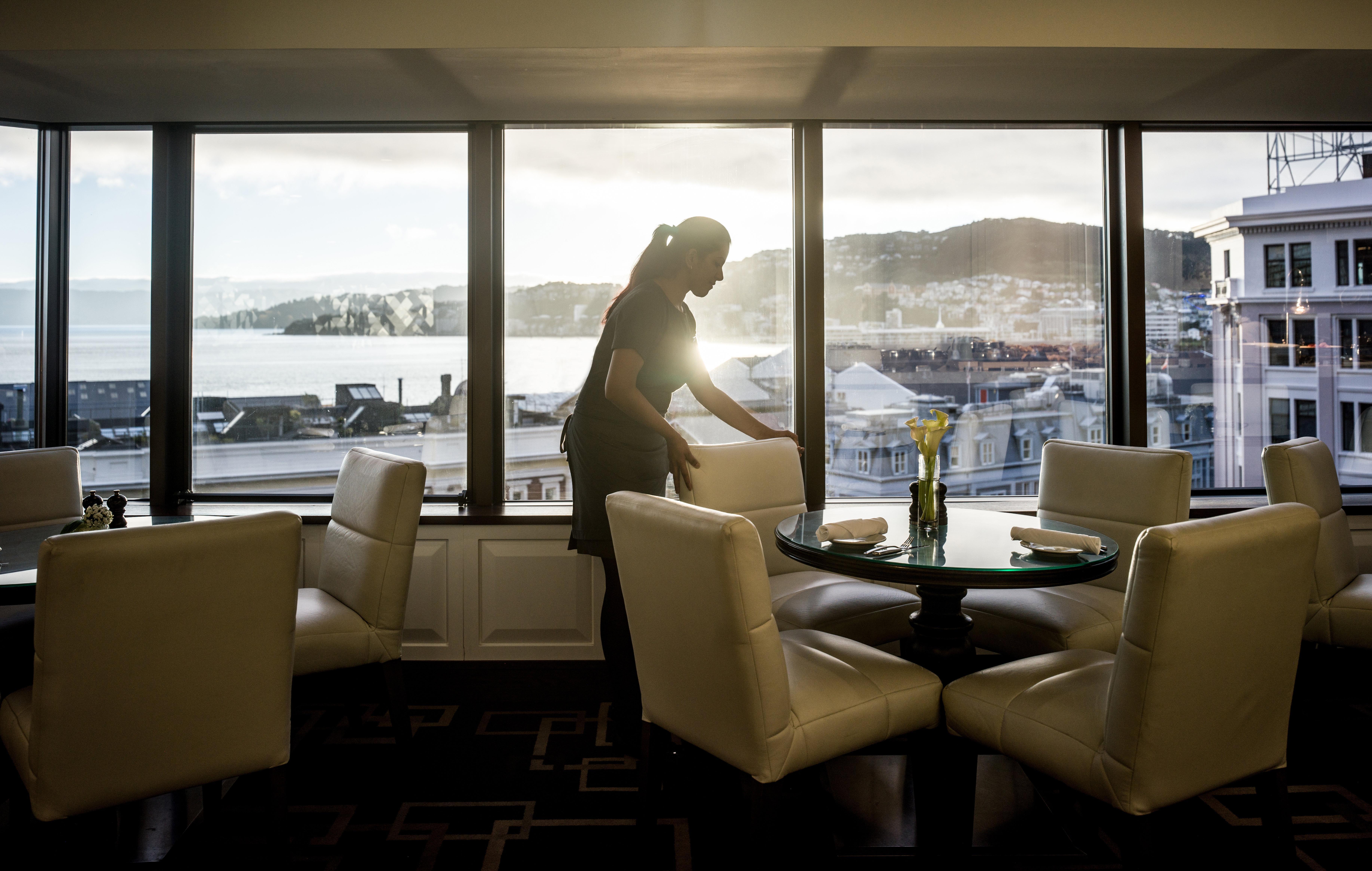 Intercontinental Wellington By Ihg Hotel Exterior photo A hotel maid polishing a chair